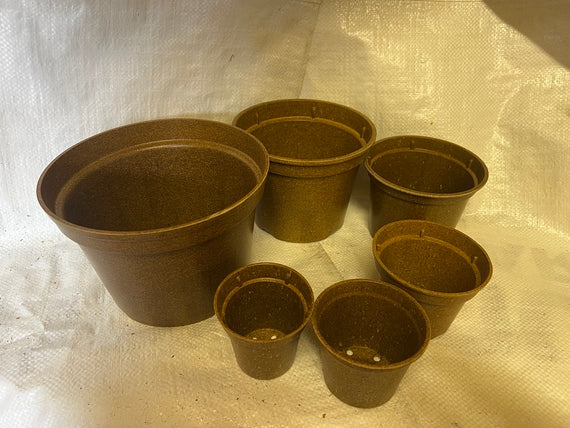 Rice Husk Pots