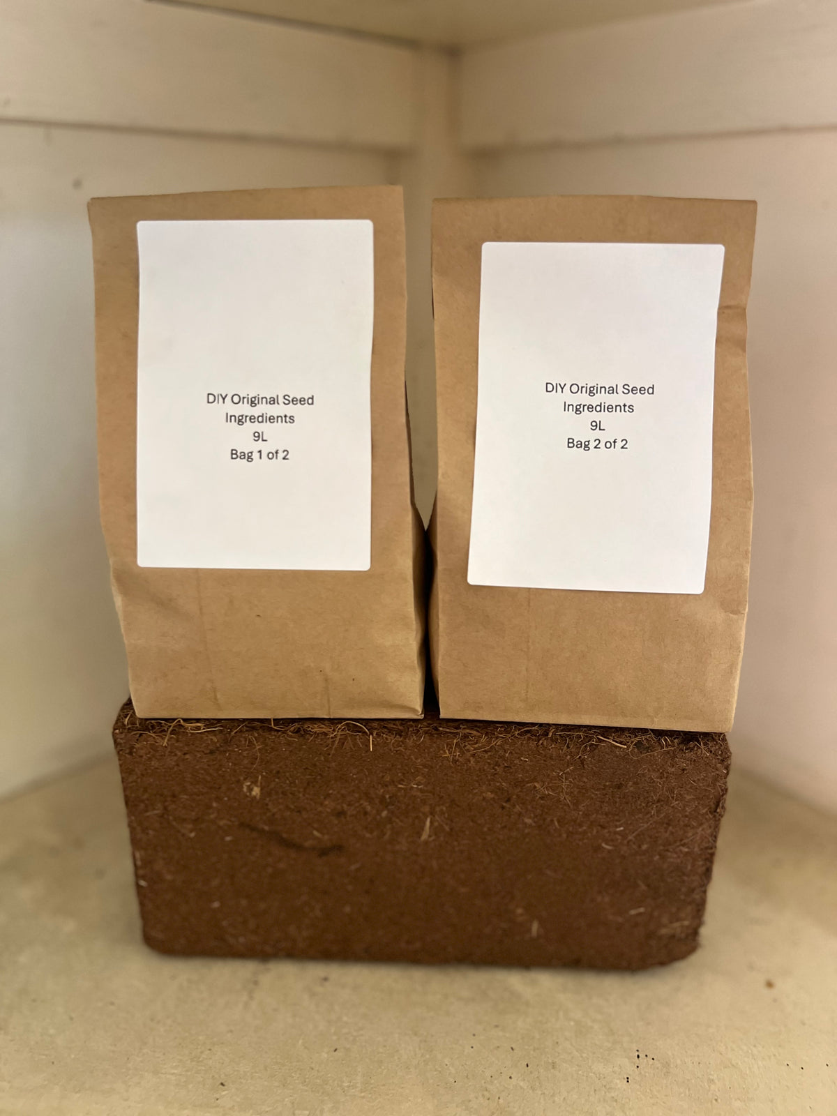 Fertile Fibre Plastic Free Seed DIY Compost - 9 Litres